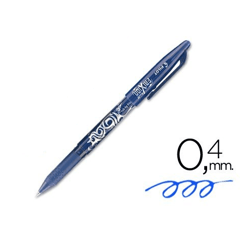 Boligrafo Borrable Pilot Frixion ball Azul