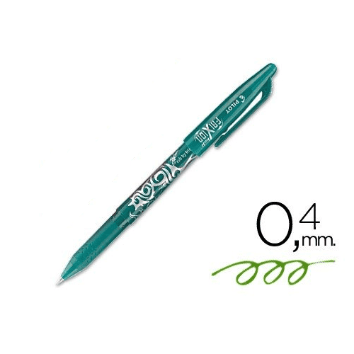 Boligrafo Borrable Pilot Frixion ball  Verde