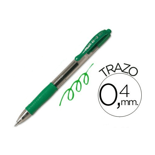 Boligrafo Pilot G-2  Verde