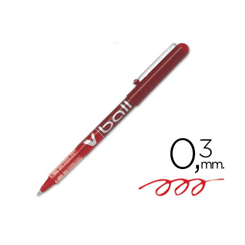 Boligrafo Pilot V-Ball 05  Rojo