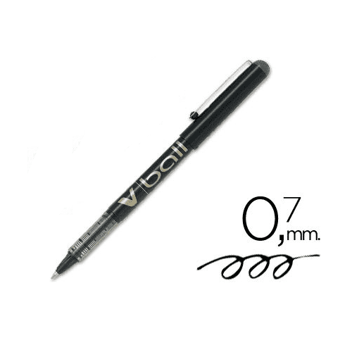 Boligrafo Pilot V-Ball 07  Negro
