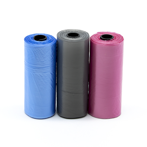 Bolsas para excrementos de perro (45 bolsas)  Multicolor
