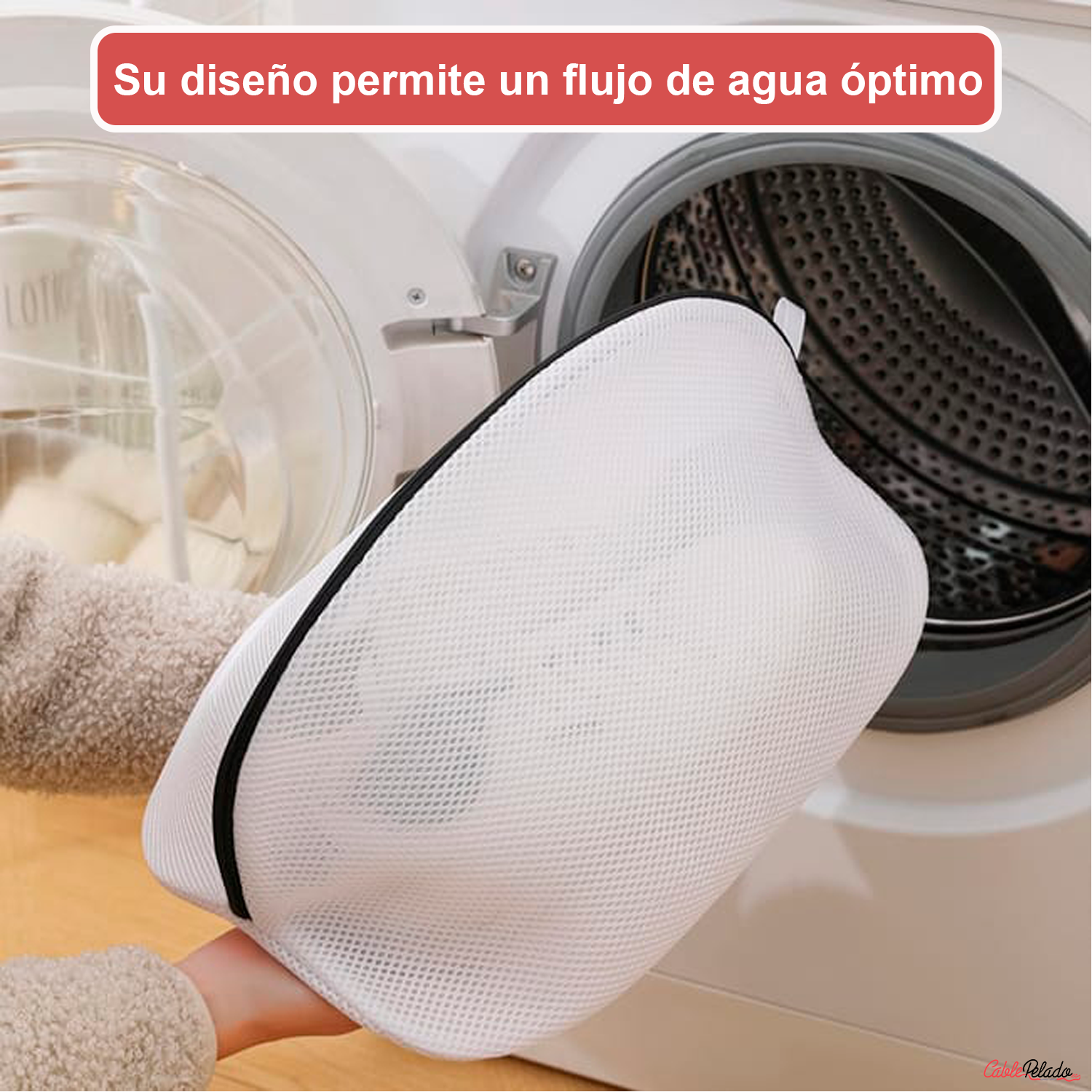 Bolsas Para Lavar Zapatillas En Lavadora  Blanco