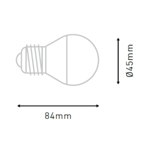 Bombilla LED E27 Luz Fria    5W