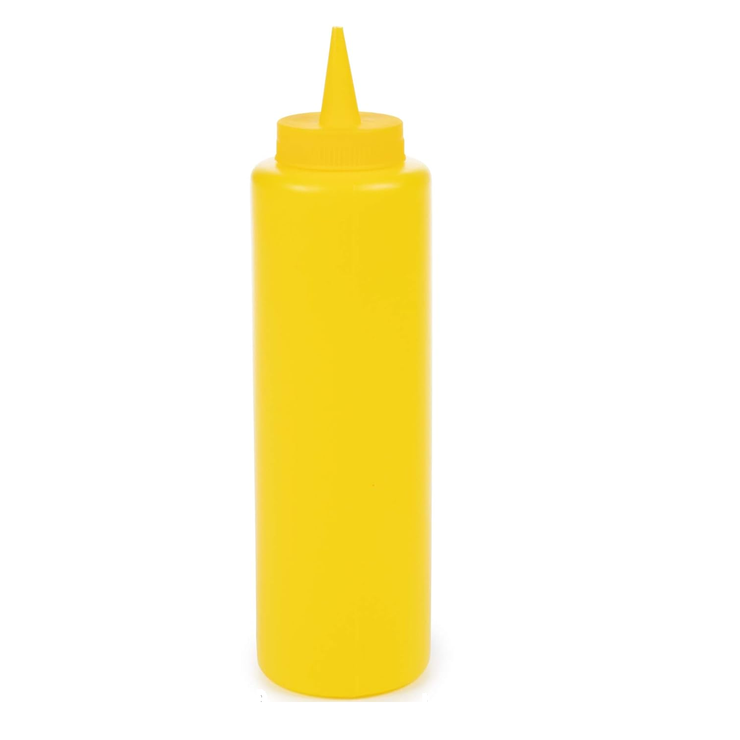 Bote plastico para salsas 500 ml Amarillo
