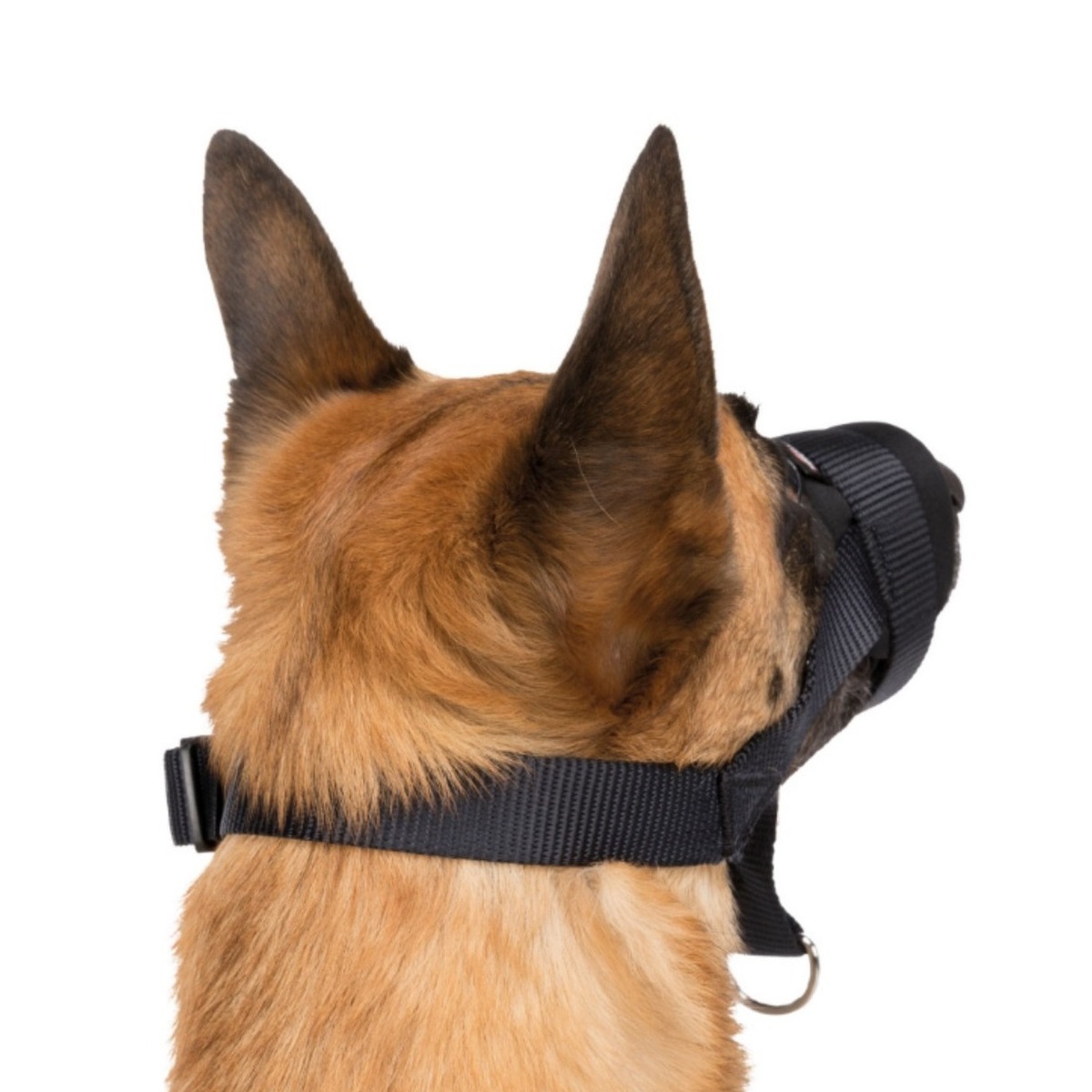 Bozal para perros ajustable Talla XL Negro