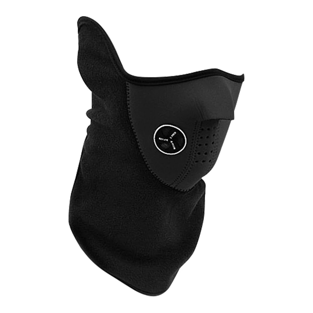 Braga Cuello Neopreno corta Viento para Ski Snowboard Moto Negro