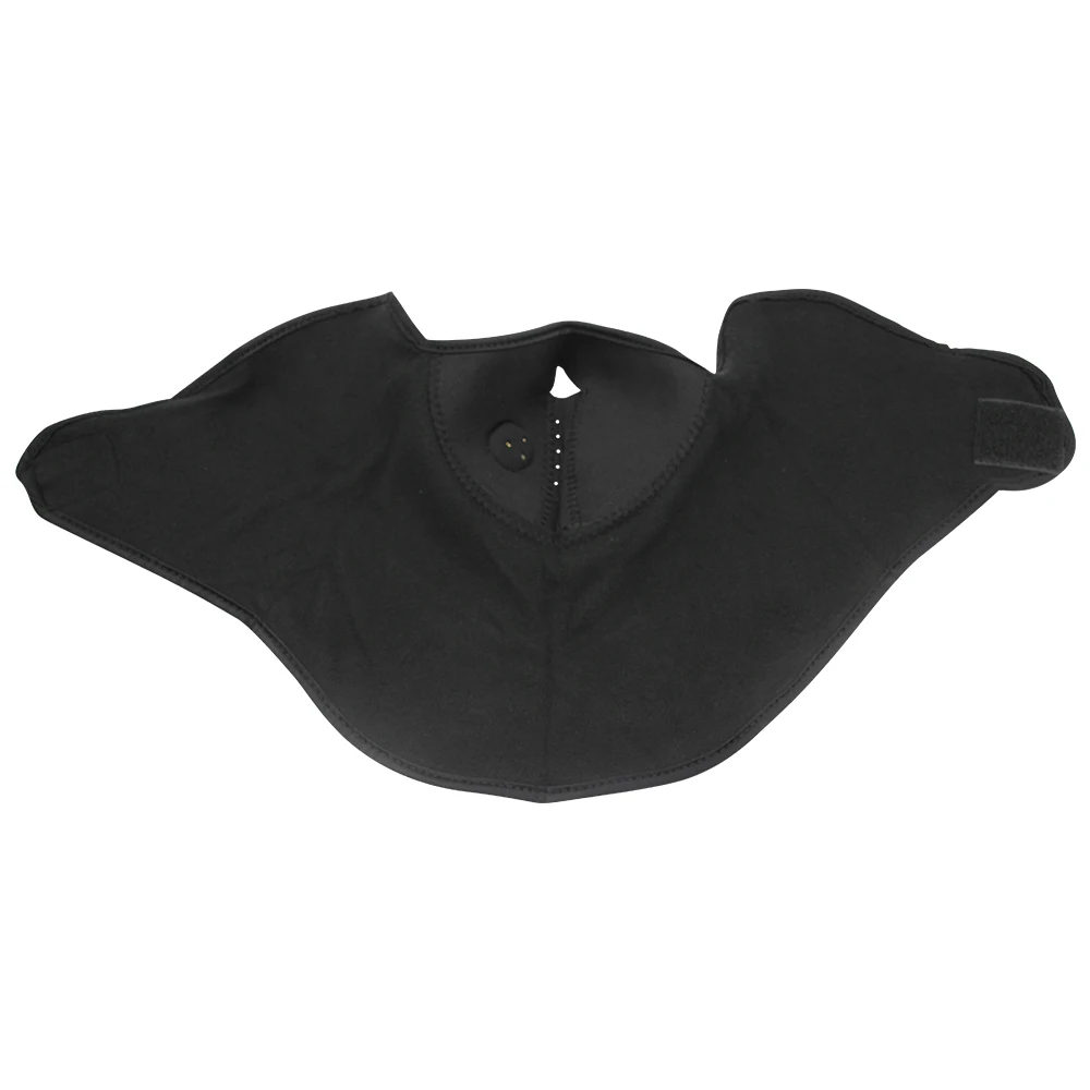 Braga Cuello Neopreno corta Viento para Ski Snowboard Moto  Negro