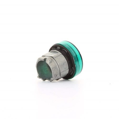 Cabeza piloto luminoso verde 22mm  Verde