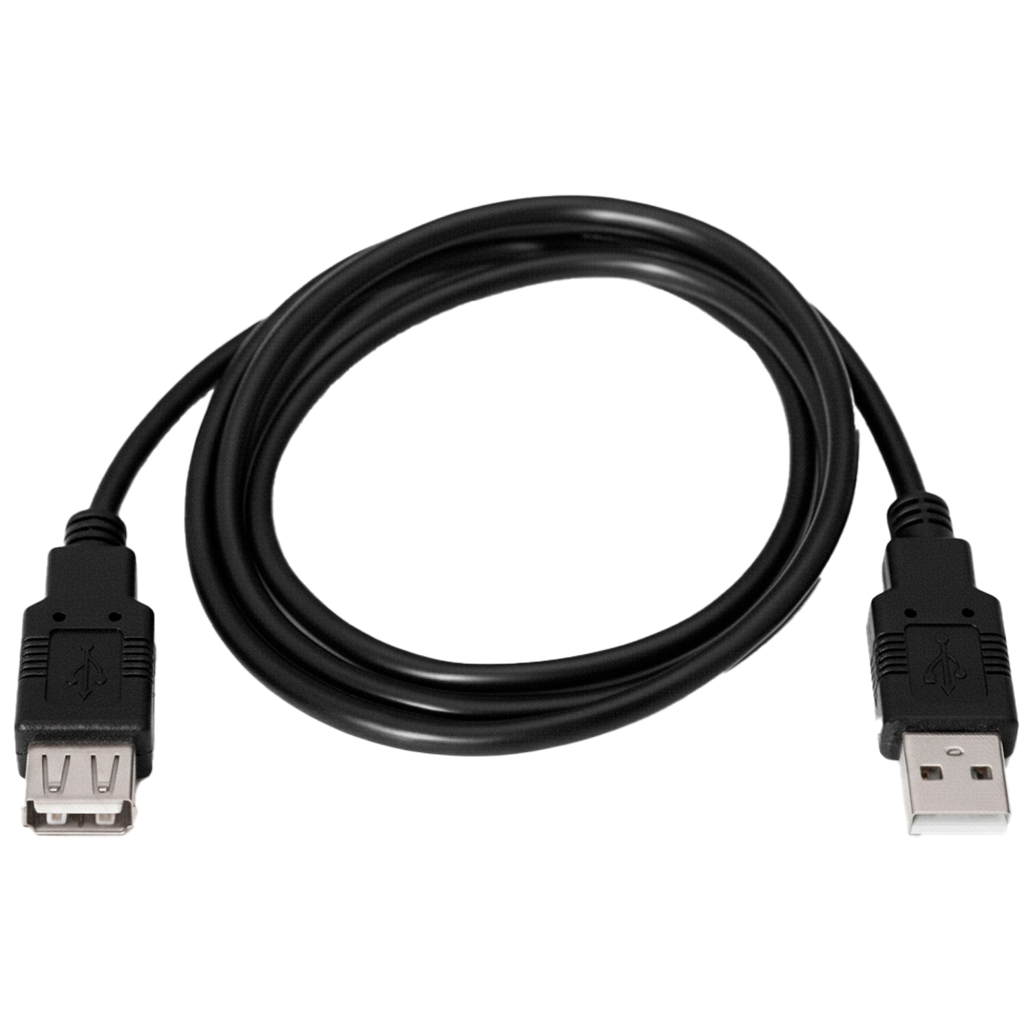 Cable alargador extensor USB 2.0 1.8 M Negro