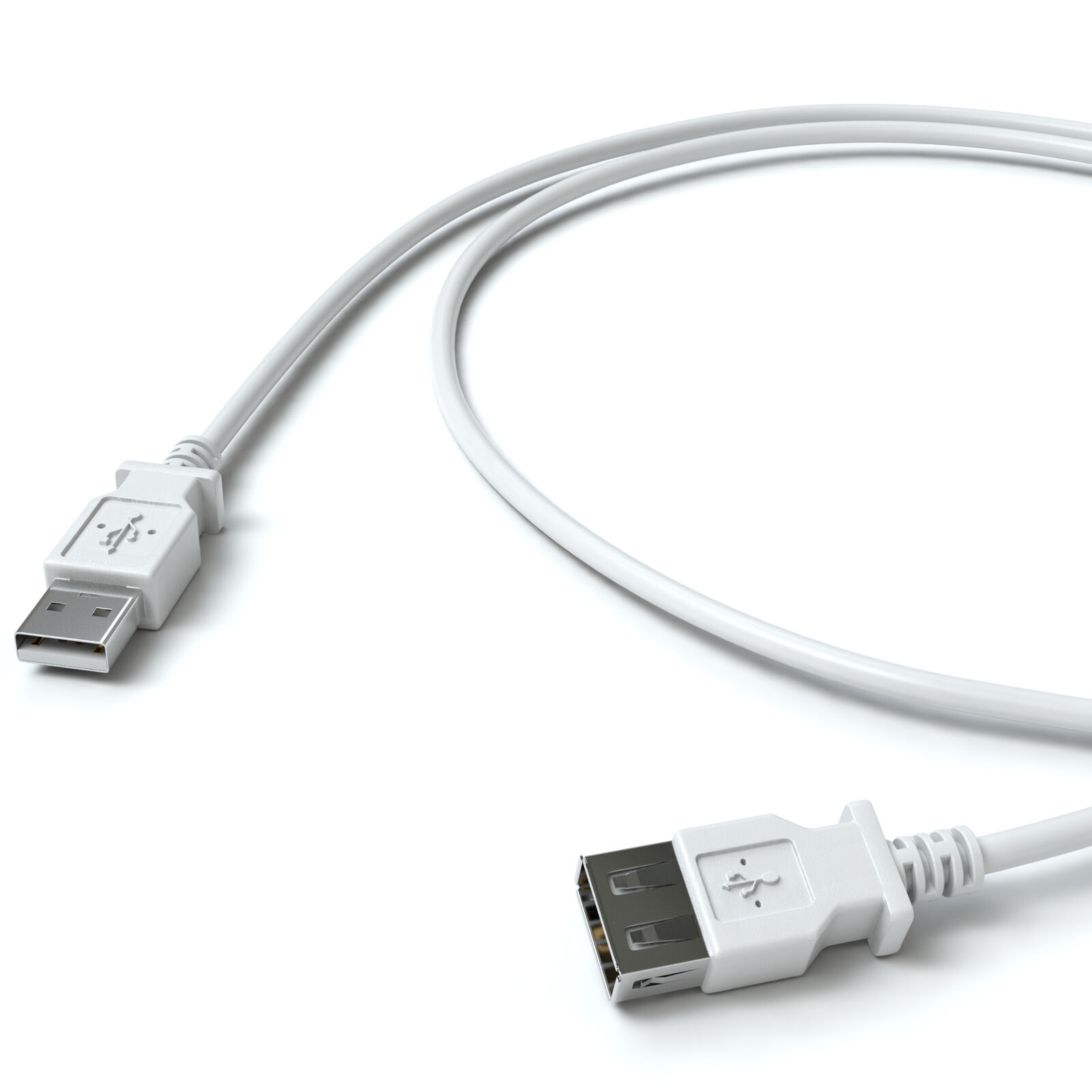 Cable alargador extensor USB 2.0 3 M Beige