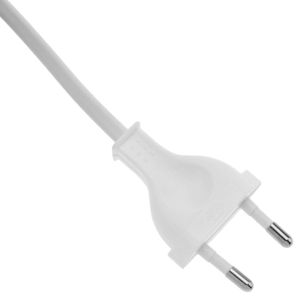 Cable alimentacion Tipo C CEE7 macho a bornes 2x0.75mm 1.5 M Blanco