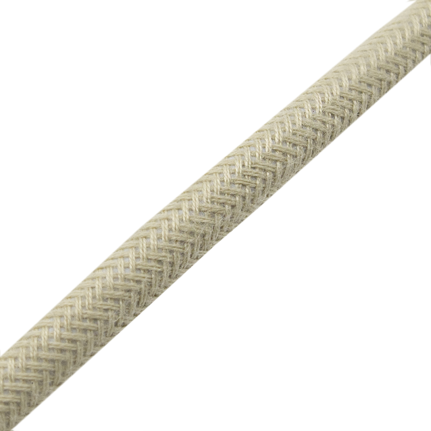 Cable alimentacion trenzado portalampara E27 interruptor 1.5 M Beige
