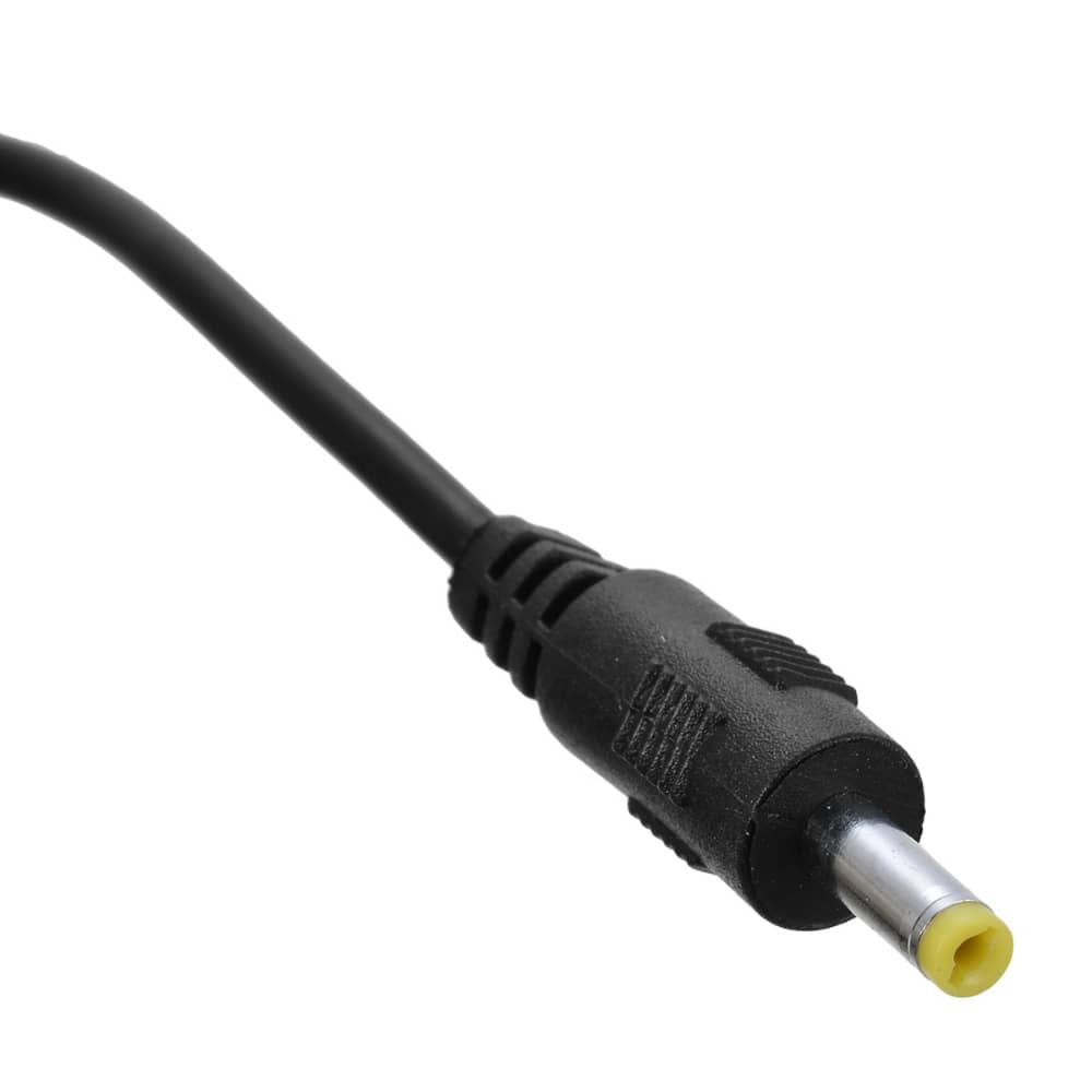 Cable alimentacion USB 2.0 a 4.0 mm x 1.7 mm DC 0.8 M Negro