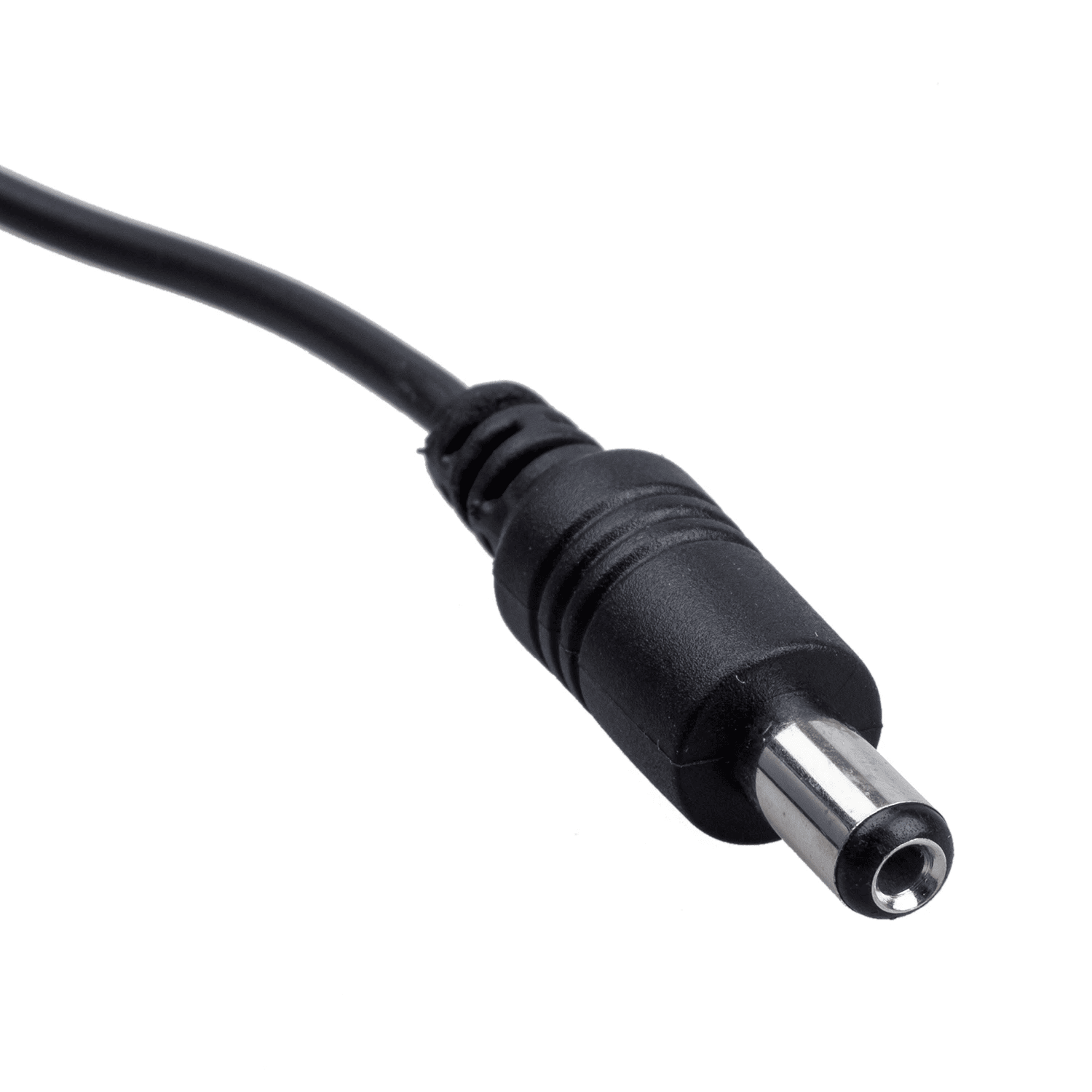 Cable alimentacion USB 2.0 DC 5.5 mm x 2.5 mm 0.8 M Negro