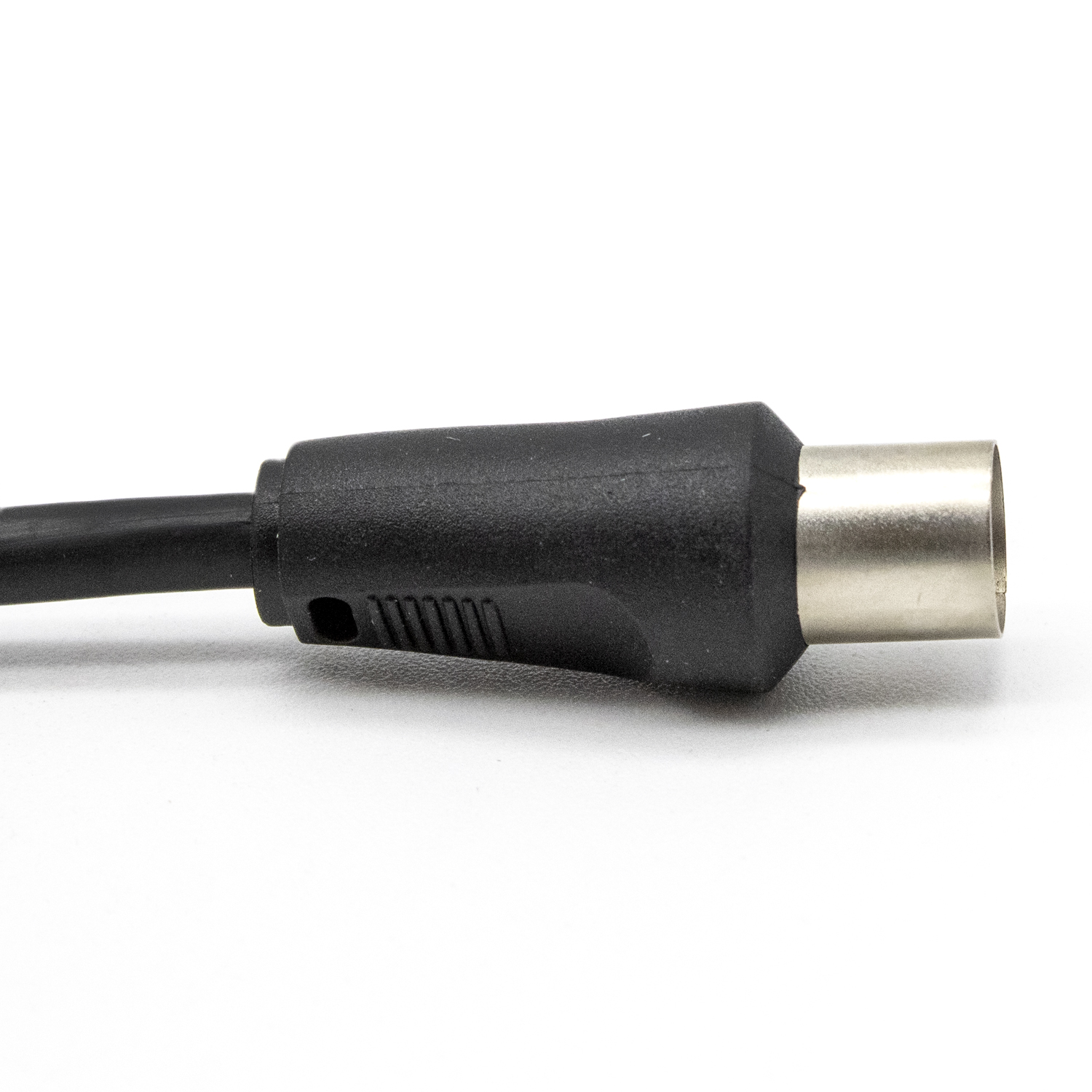 Cable antena de TV de 75 Ohm 2.5 M Negro