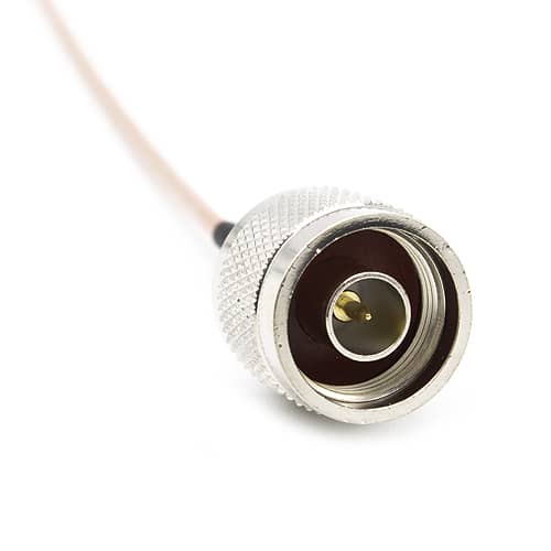 Cable antena router SMA hembra a N macho 0.15 M Negro