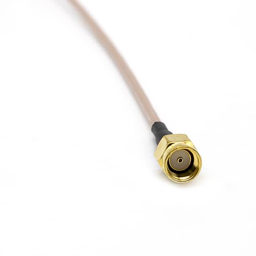 Cable antena router SMA hembra a N macho 0.15 M Negro