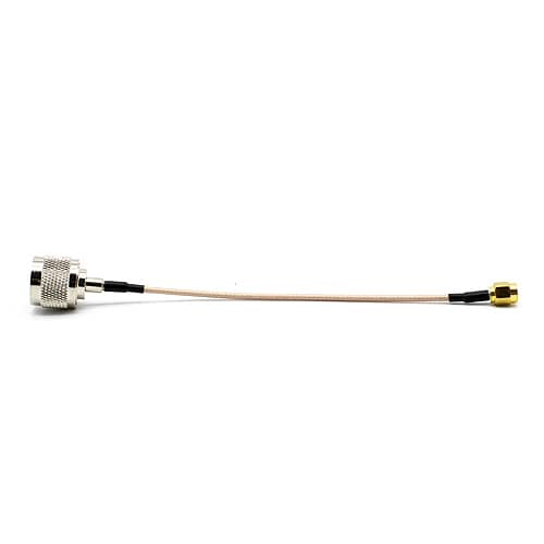 Cable antena router SMA hembra a N macho 0.15 M Negro