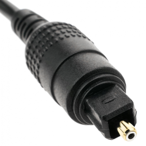 Cable audio digital toslink macho 1 M Negro