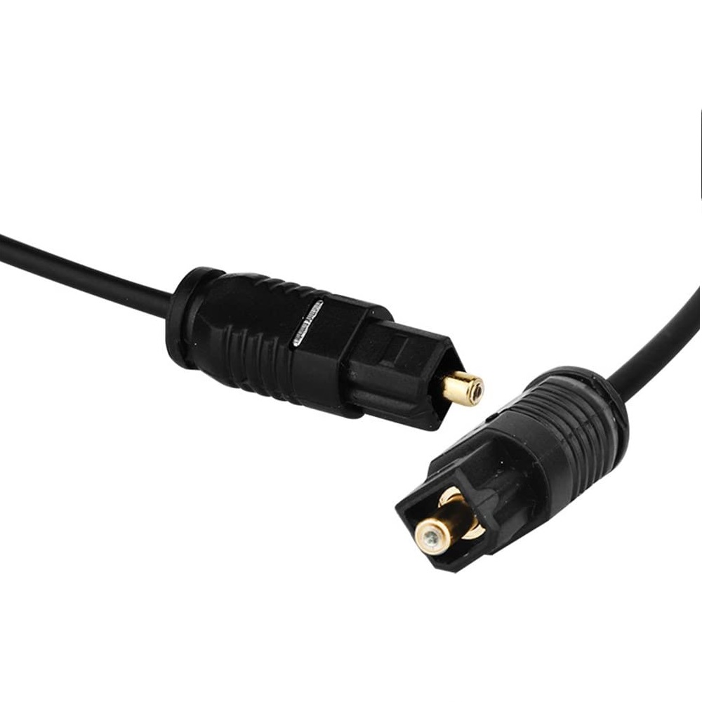 Cable audio digital toslink macho 1 M Negro