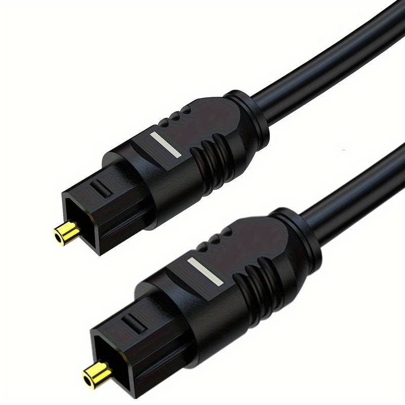 Cable audio digital toslink macho 1 M Negro