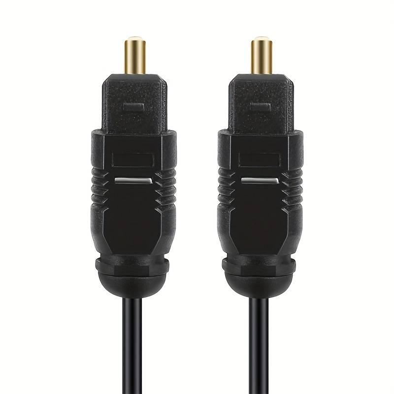 Cable audio digital toslink macho 5mm 2 M Negro