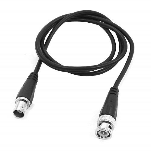 Cable BNC macho a hembra RG 59 1 M Negro