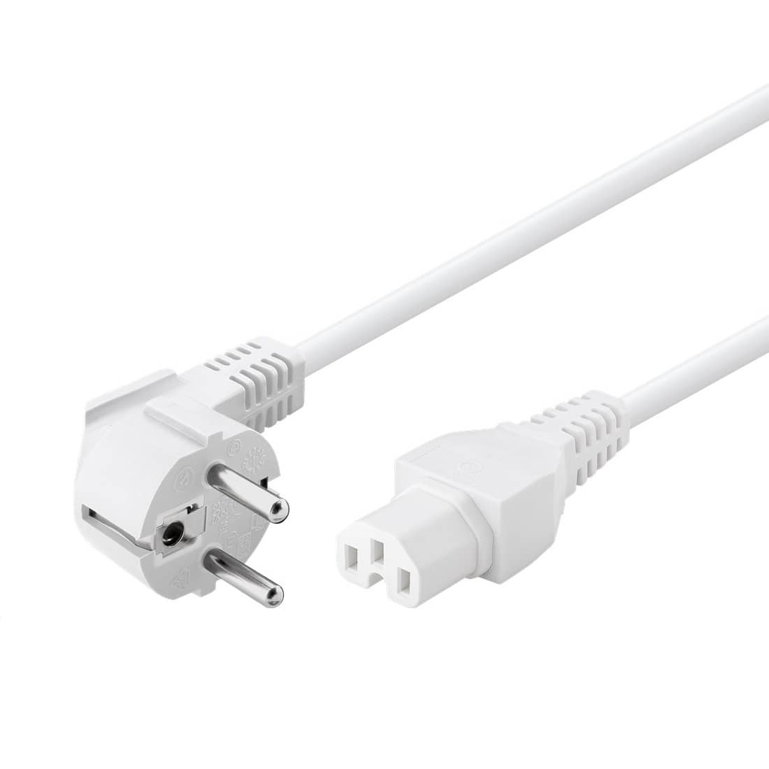 Cable de alimentacion C15 2 M Blanco
