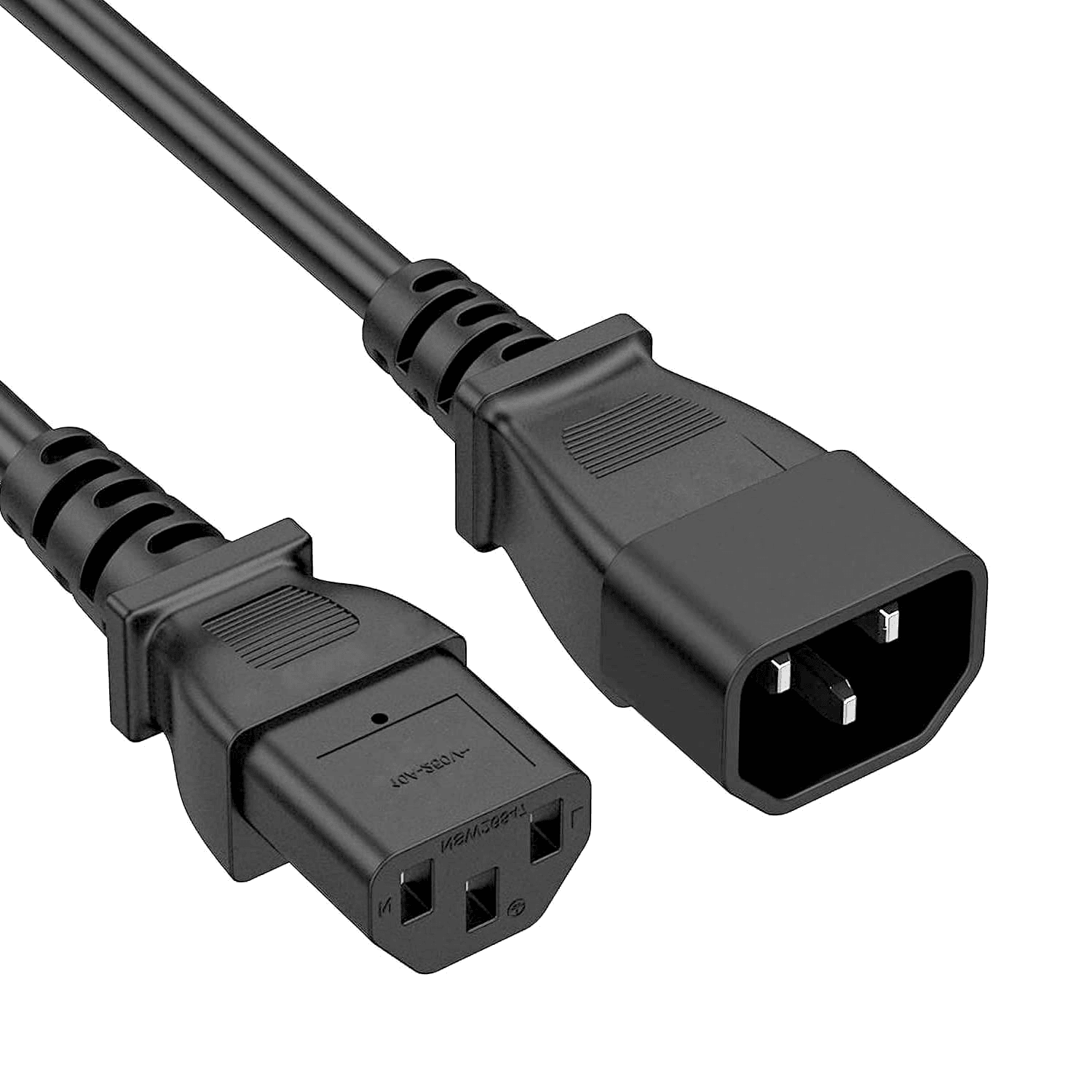 Cable de alimentacion CPU C13 - C14 0.50 M Negro