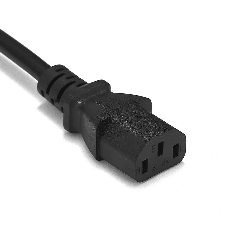 Cable de alimentacion CPU CEE7/M-C13/H 1.5 M Negro