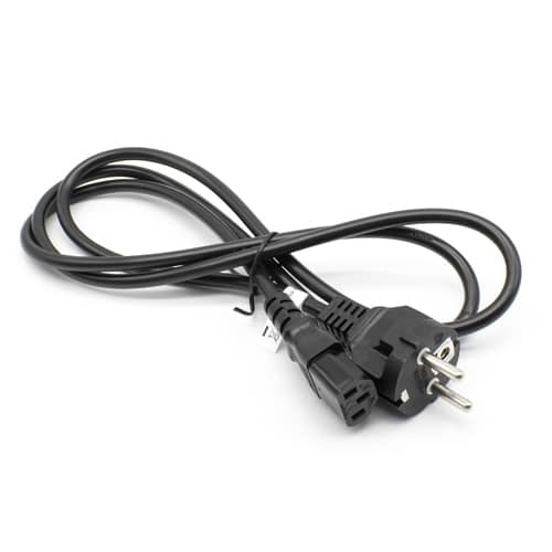 Cable de alimentacion CPU recto CEE7 1.5 M Negro