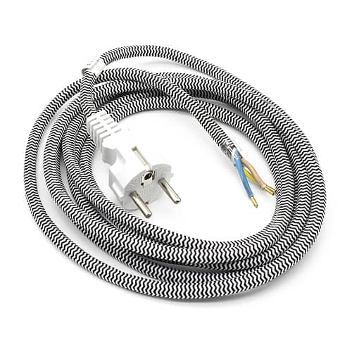 Cable de alimentacion para plancha 3 M Blanco