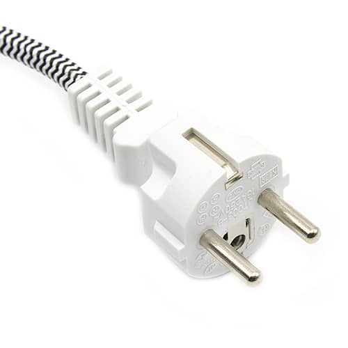 Cable de alimentacion para plancha 3 M Blanco