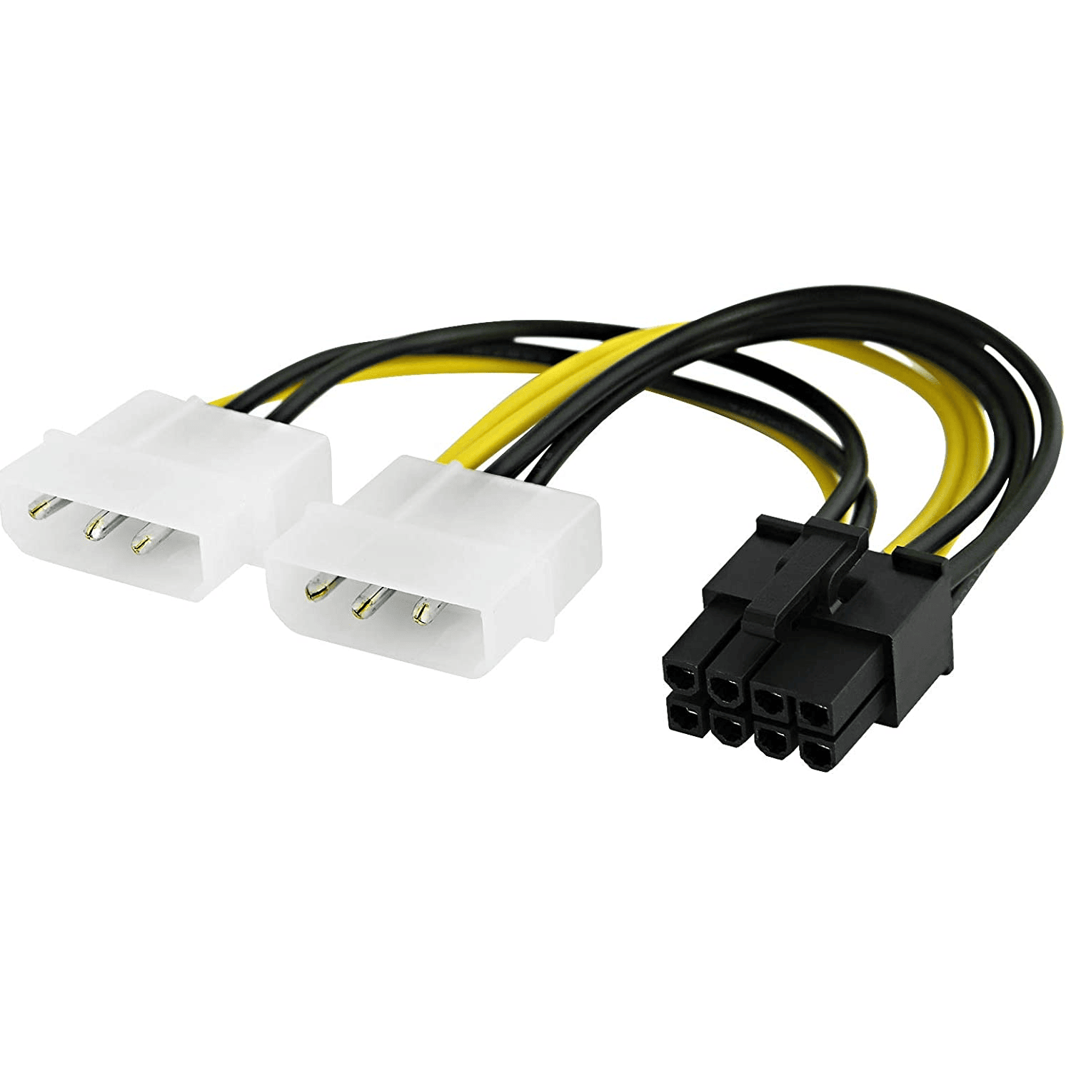 Cable de alimentacion para tarjeta grafica PCI-E 8 pin 0.15 M Multicolor