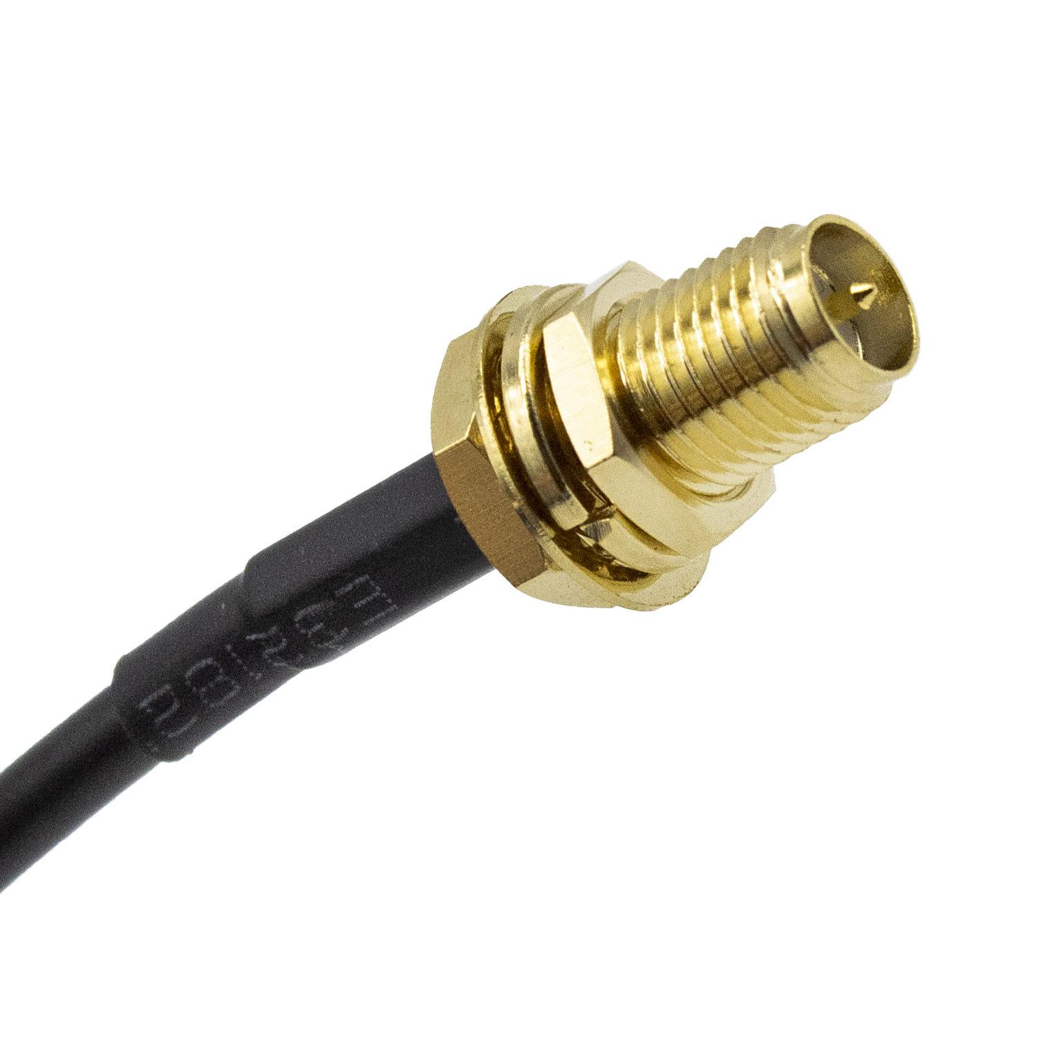 Cable de antena RP-SMA 50 Ohm 1 M Negro