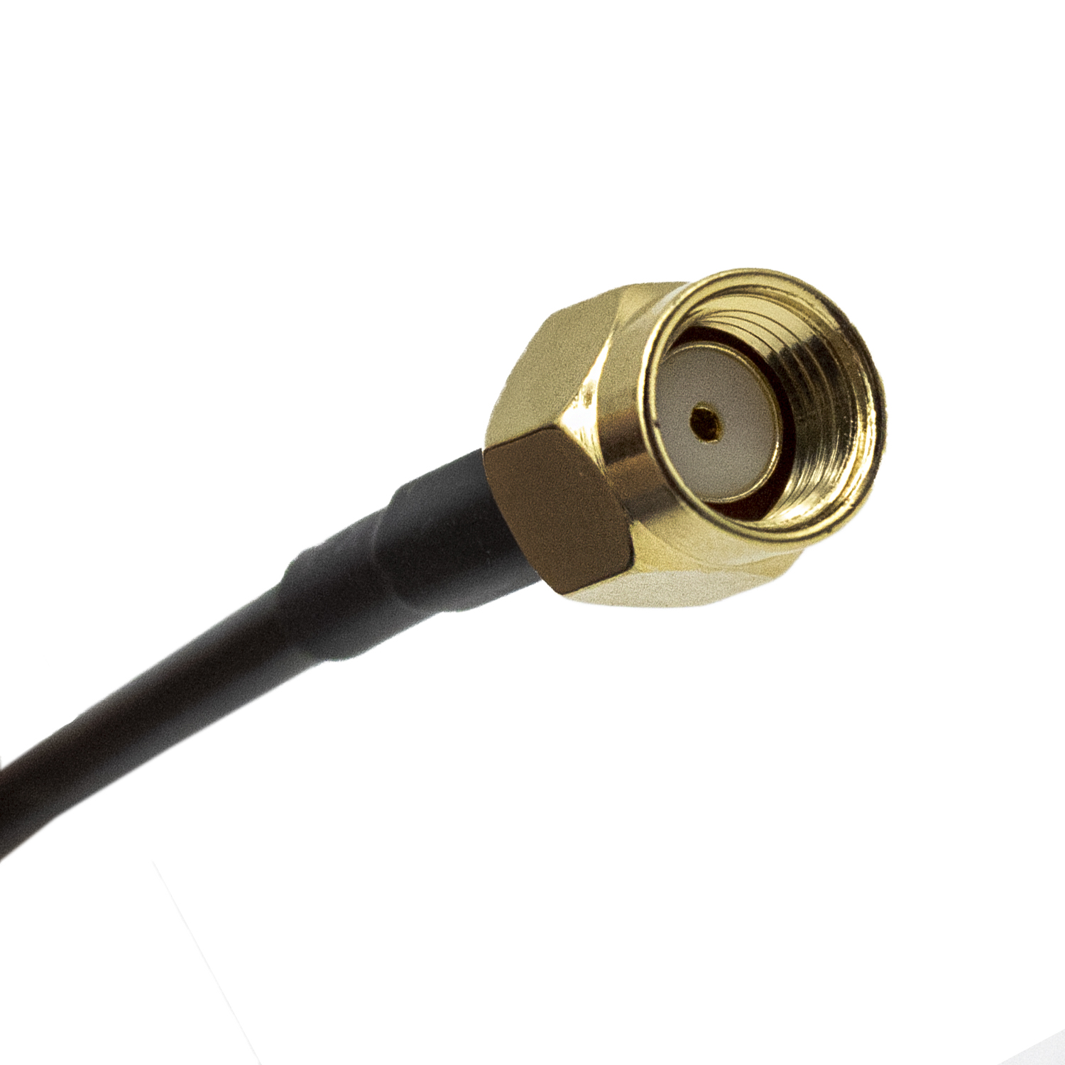 Cable de antena RP-SMA 50 Ohm 1 M Negro