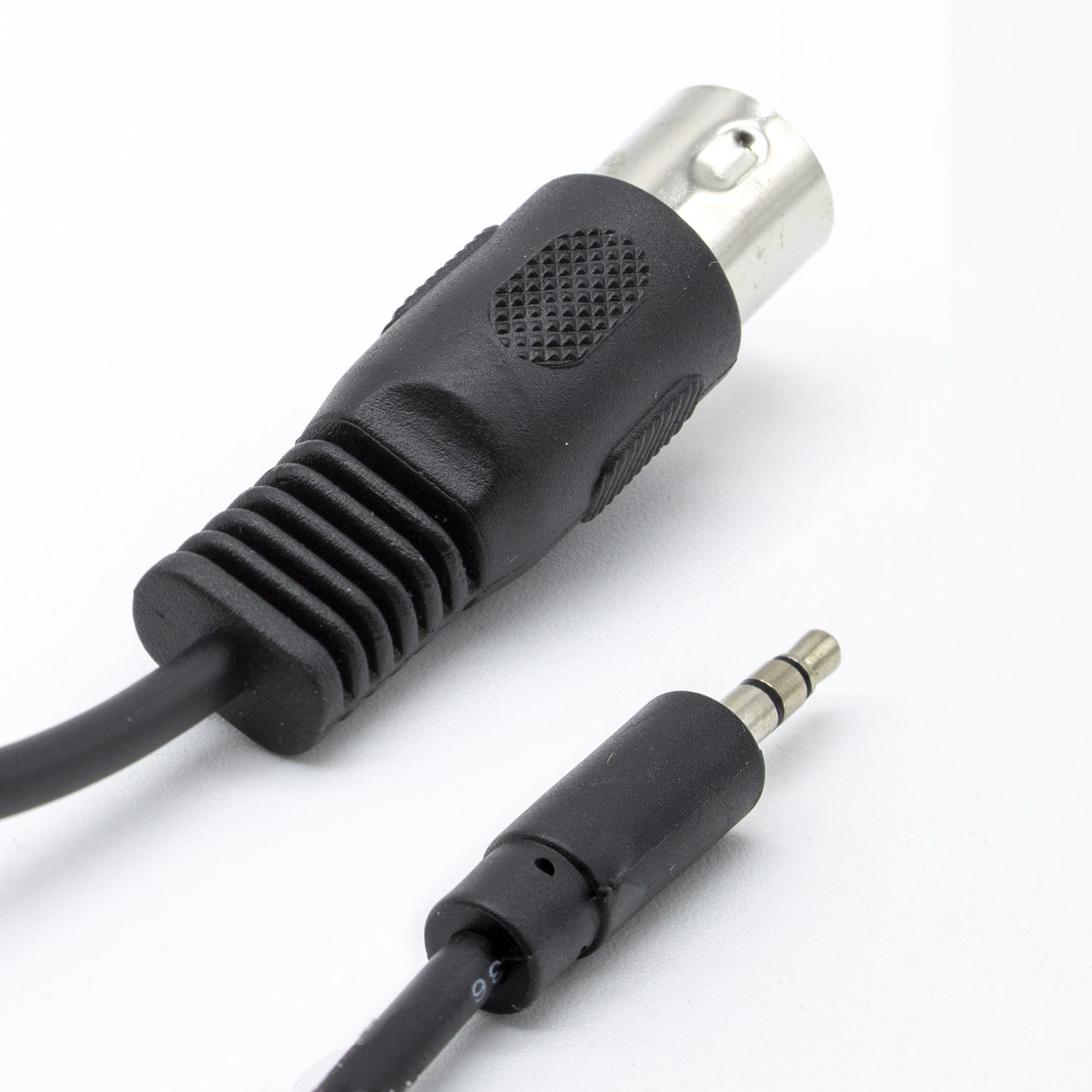 Cable de audio DIN 5 pines - jack 3.5 mm 2 M Negro