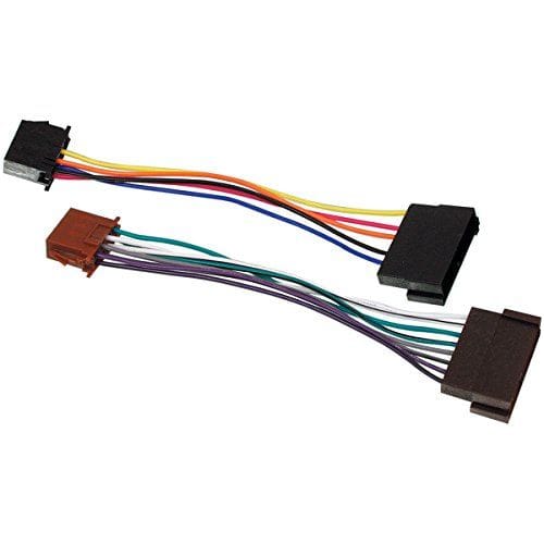 Cable de audio ISO compatible con Ford 0.15 M Negro