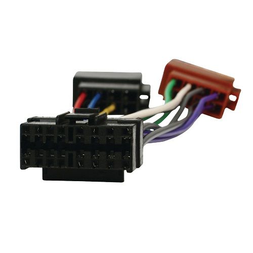 Cable de audio ISO compatible con JVC 0.15 M Negro