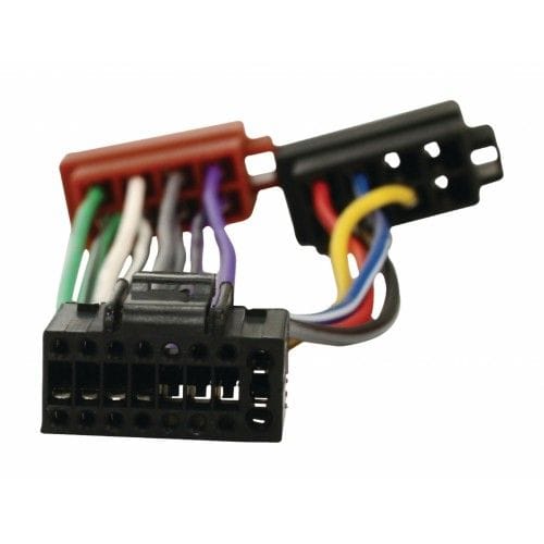 Cable de audio ISO compatible con Kenwood 0.15 M Negro