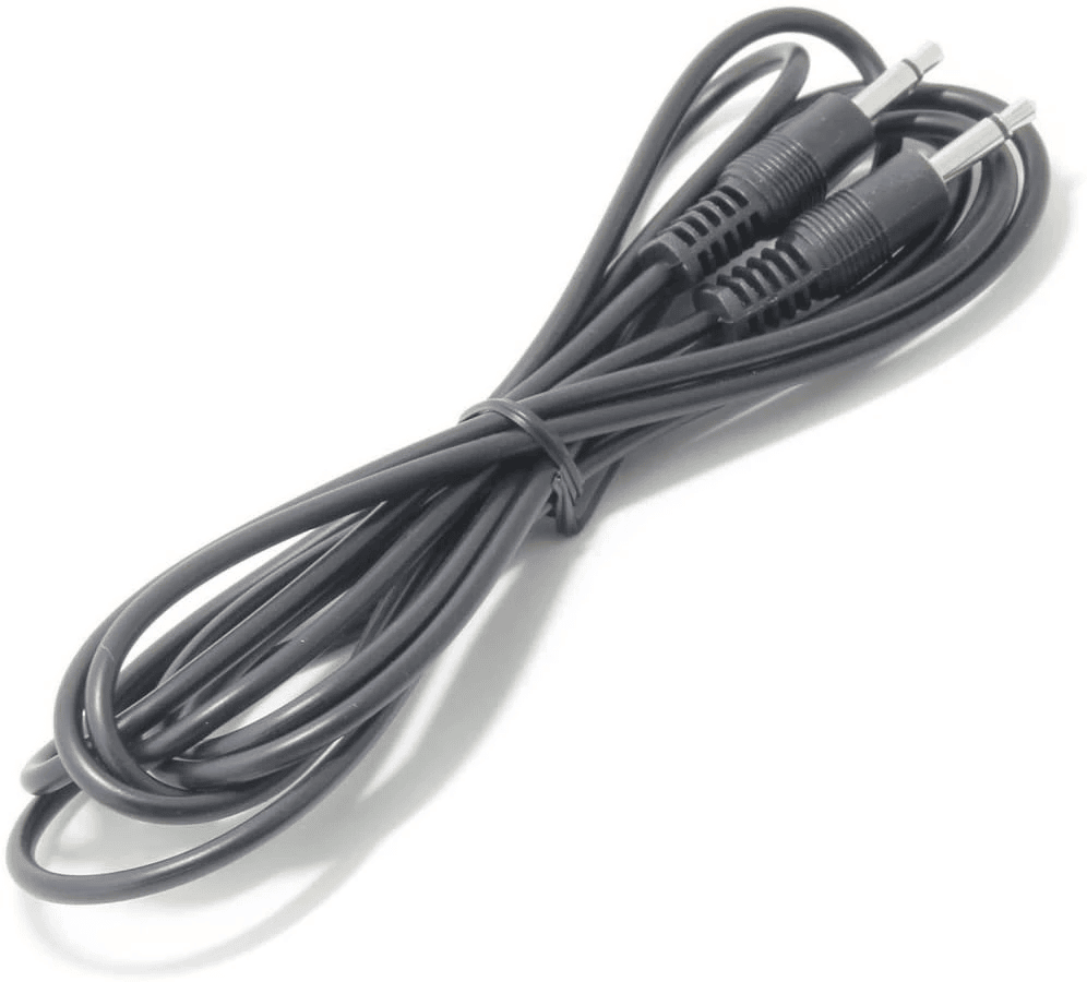 Cable de audio mono jack 3.5 macho 1.5 M Negro