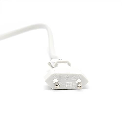 Cable de extension alimentacion CEE 7/16 2 M Blanco
