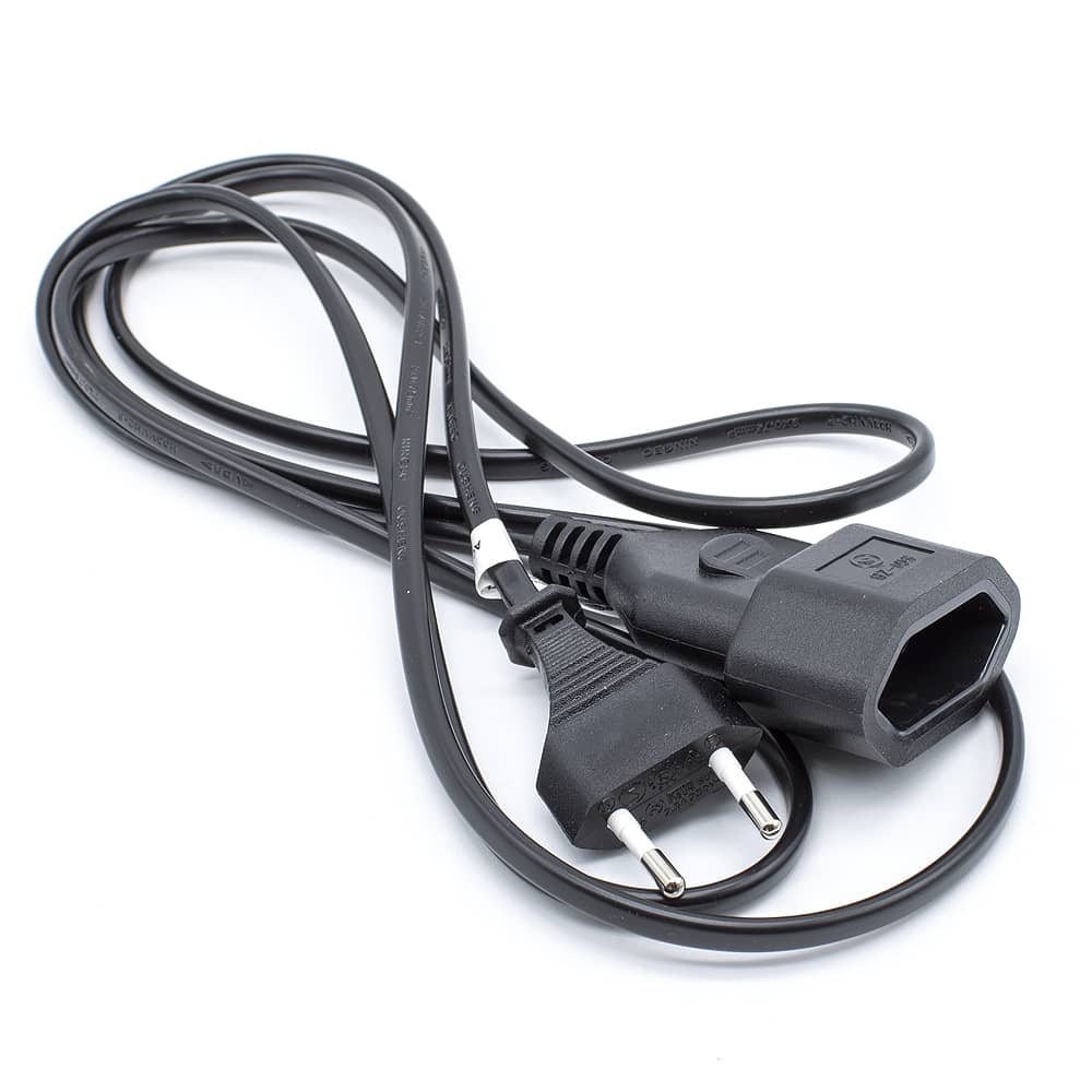 Alargador de corriente CEE 7/16 3 M Negro