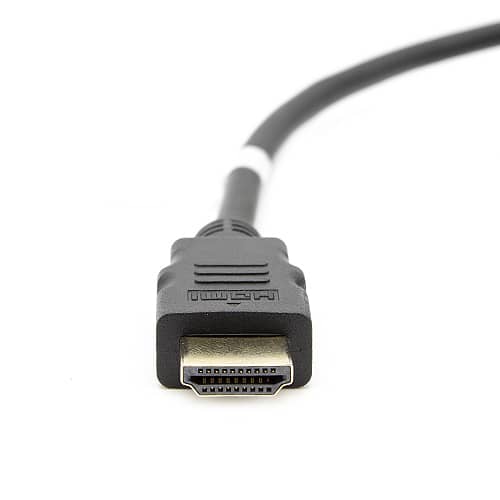 Cable de extension hdmi Ethernet contactos dorados 5 M Negro