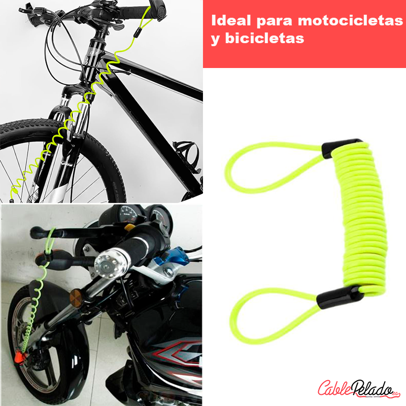 Cable de Recordatorio de Bloqueo  Amarillo