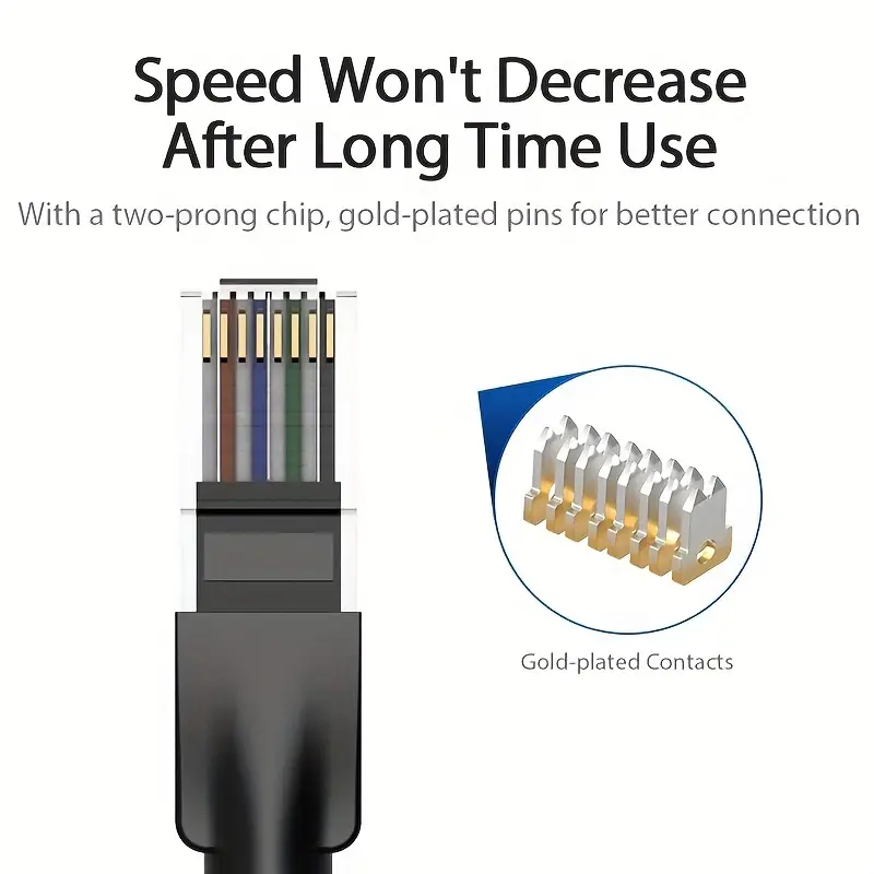 Cable de red UTP CAT5E 1x 90 grados 0.50 M Negro
