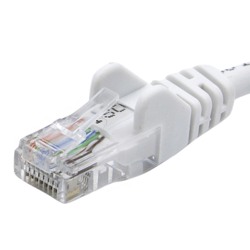 Cable de red UTP CAT5E 1x 90 grados 5 M Blanco