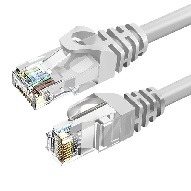 Cable de red UTP CAT6 20 M Gris