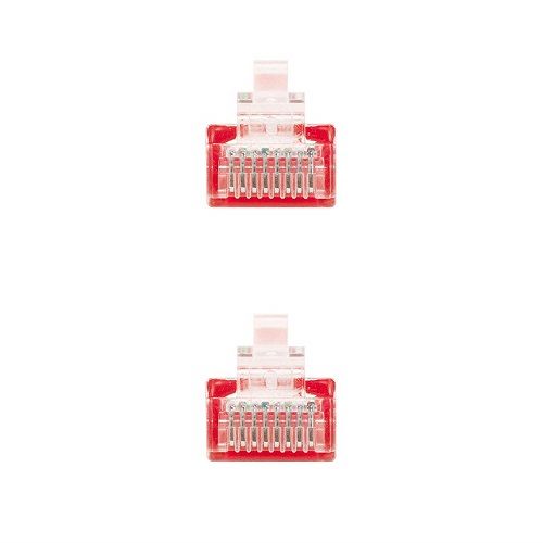 Cable de red UTP CAT6 1 M Rojo